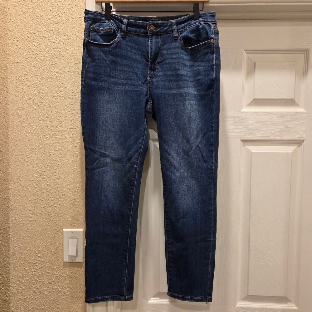 Judy Blue Relaxed Fit Dark Indigo Jeans, Size 31